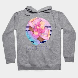 Gemini Zodiac Sign | Circle Beautiful Girl Hoodie